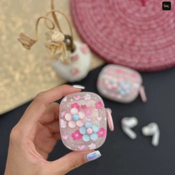 قاب ایرپاد گلدار (Airpods Case Flower) (LP443)جدید