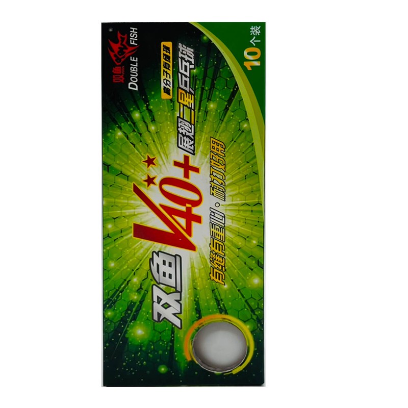 توپ پینگ پنگ دبل فیش مدل V40 بسته 10 عددیجدید