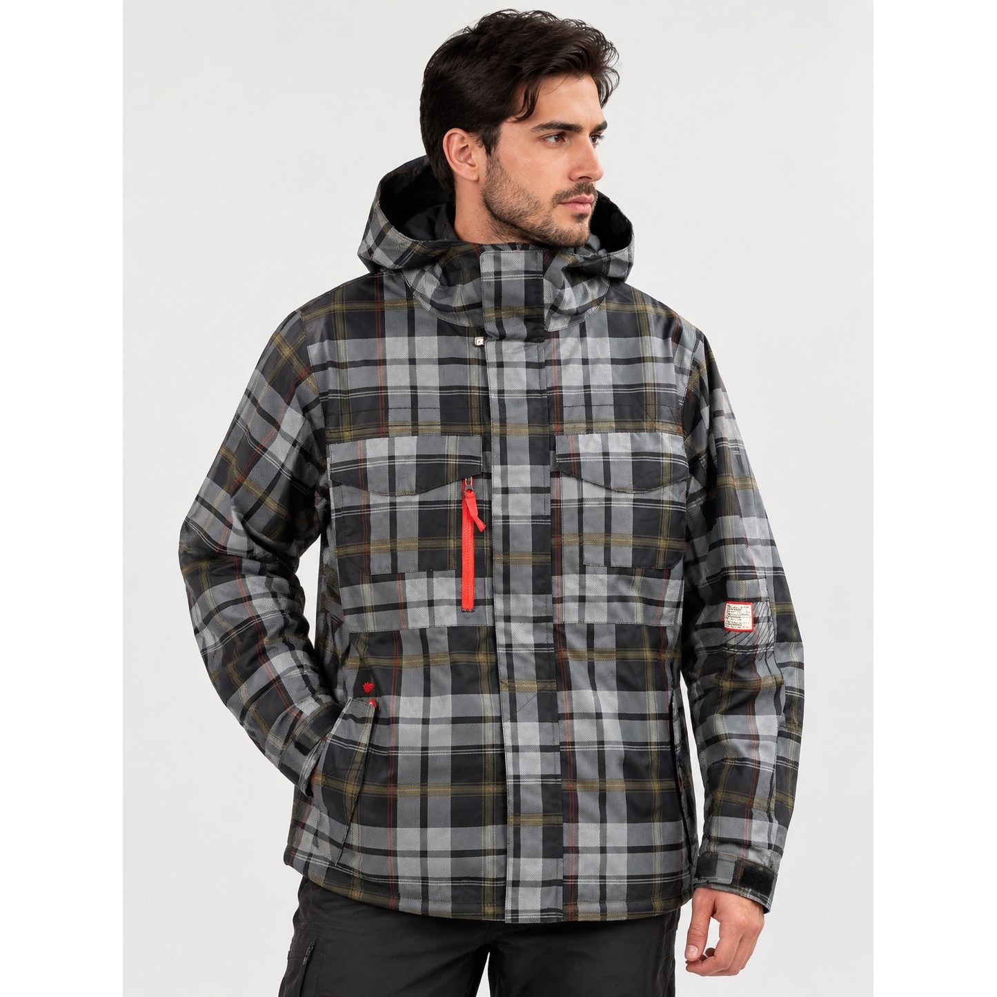 کاپشن مردانه گورتکس Burton مدل The White Collection ضدآب و مناسب اسنوبرد و طبیعت گردیجدید