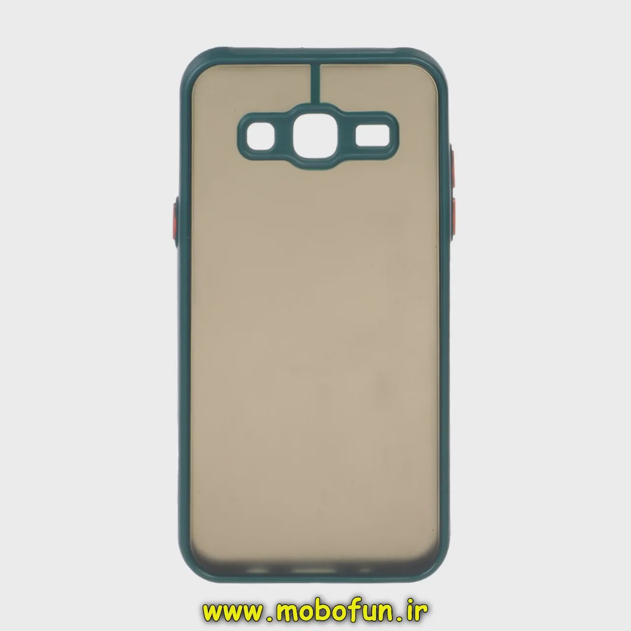 قاب گوشی Galaxy J5 2015 - J500 سامسونگ طرح پشت مات سبز تیره کد E24-173889