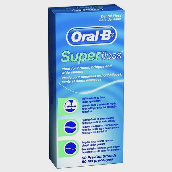 نخ دندان اورال-بی مدل Super