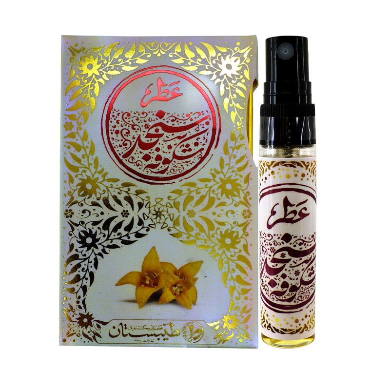 عطر جیبی طیبستان مدل شکوفه سنجد حجم 5 میلی لیترجدید