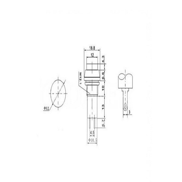 شستی مدل PB-305 بسته 10 عددیجدید