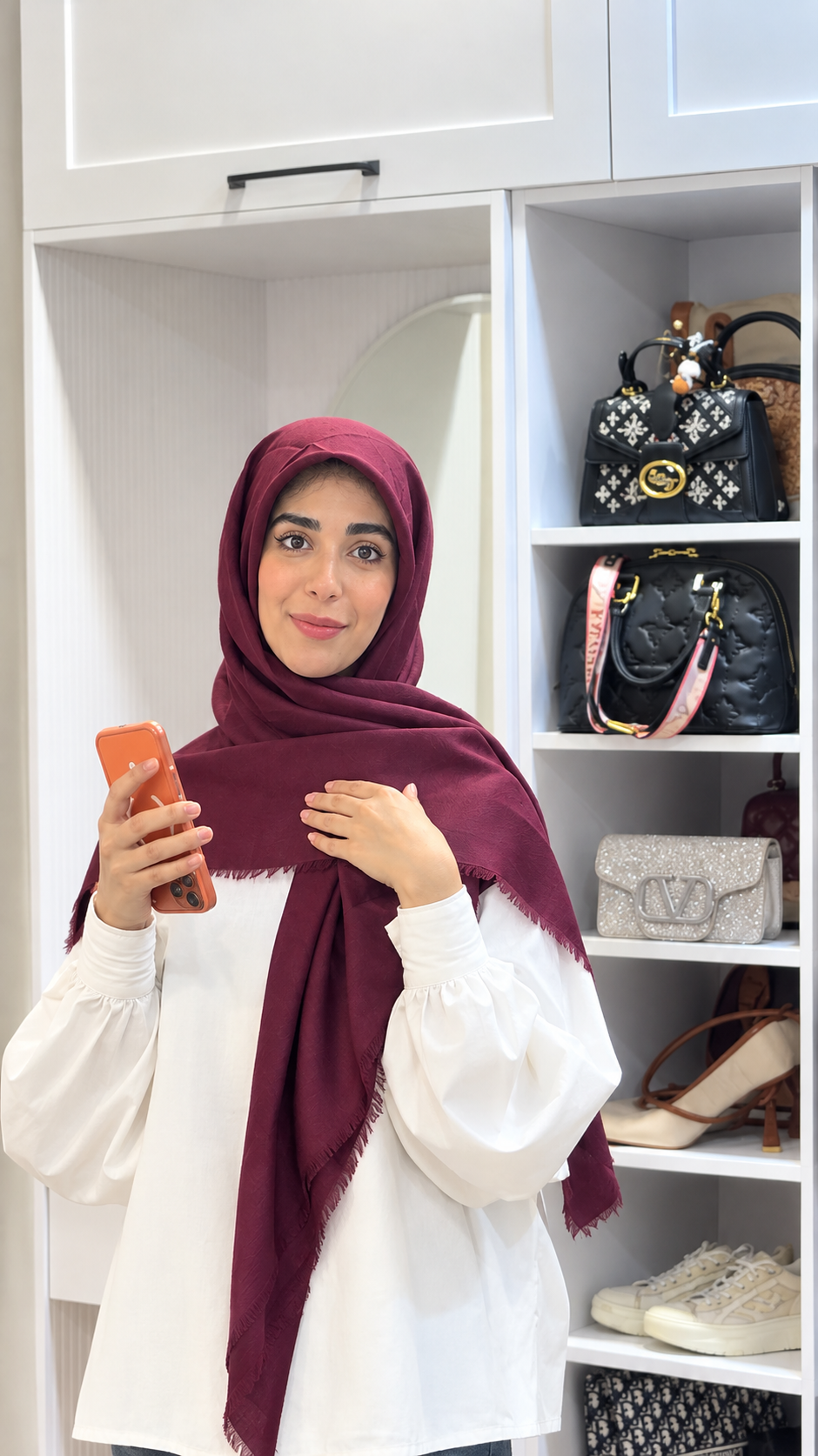 روسری مجلسی نخ ژاکارد(نسکافه ای)