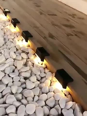 چراغ پارکی خورشیدی مدل Solar Deck بسته 12 عددی