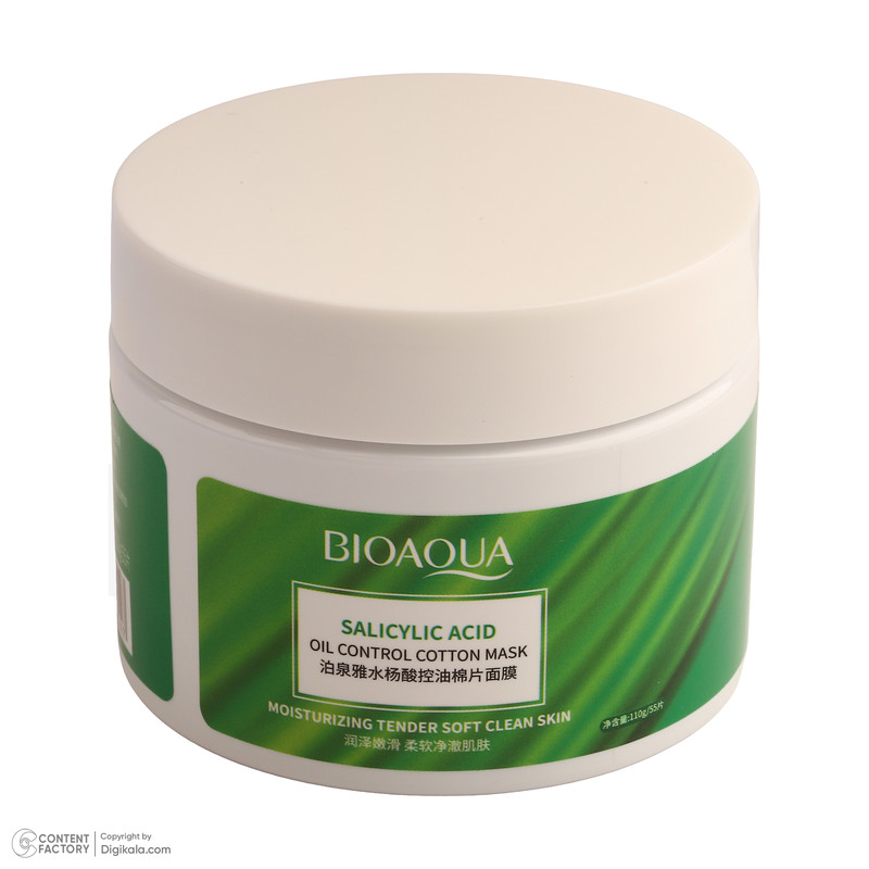 ماسک صورت بی آکوا مدل Salicylic Acid مناسب برای انواع پوست وزن 110 گرمجدید