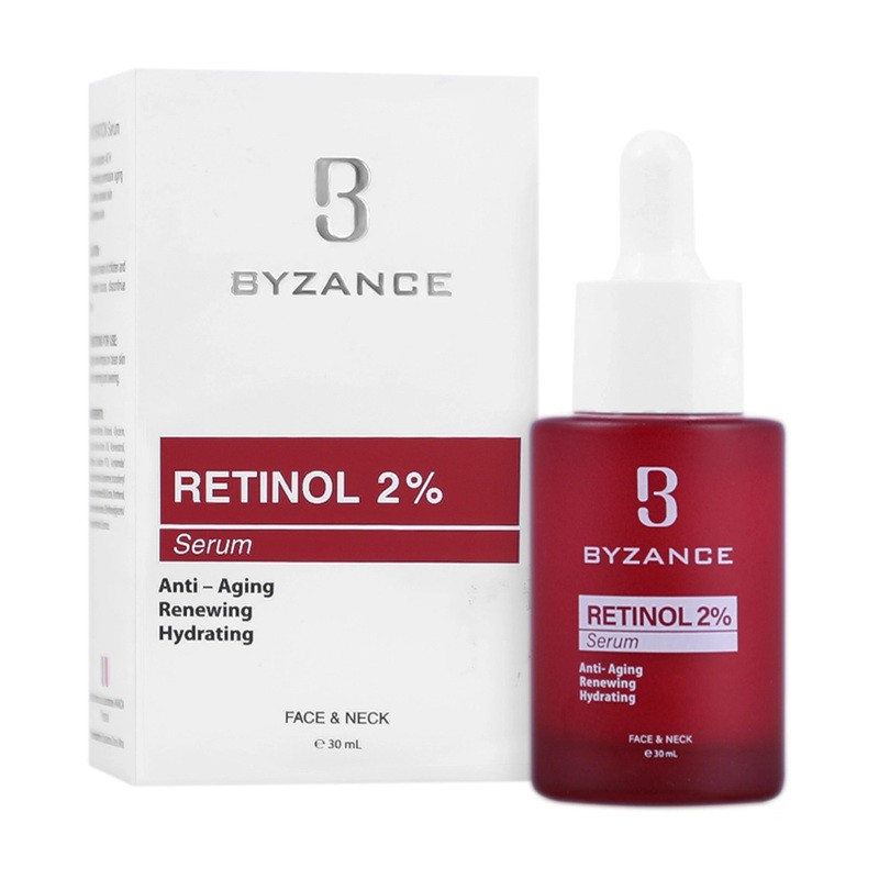 سرم شفافکننده و روشنکننده پوست بیزانس مدل Retinol 2 مناسب برای انواع پوست حجم 30 میلیلیترجدید
