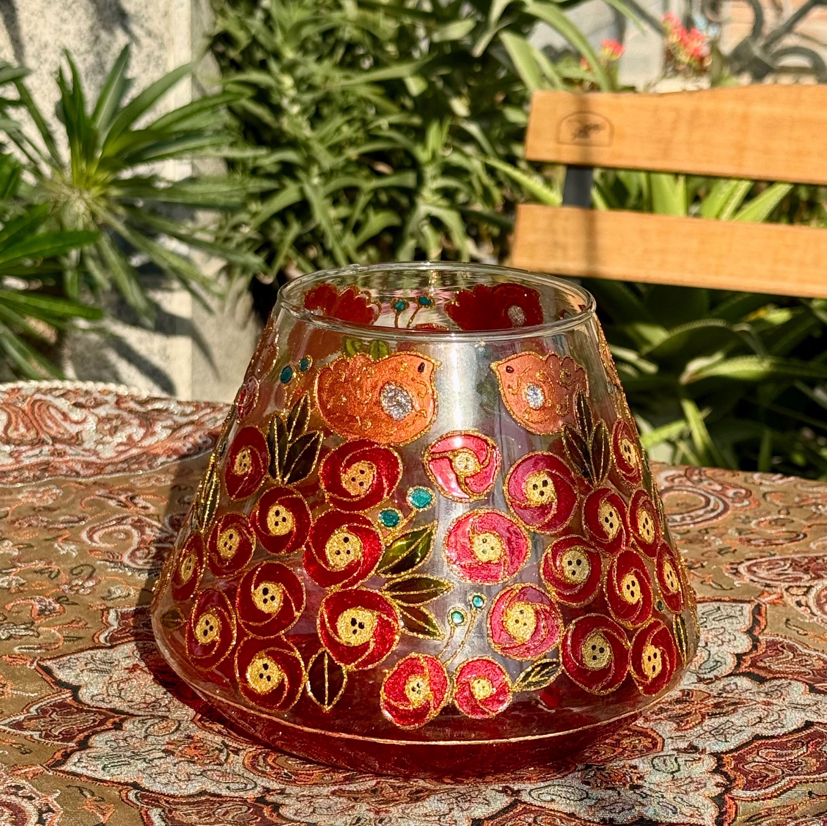 گلدان شیشه ای ویترایجدید