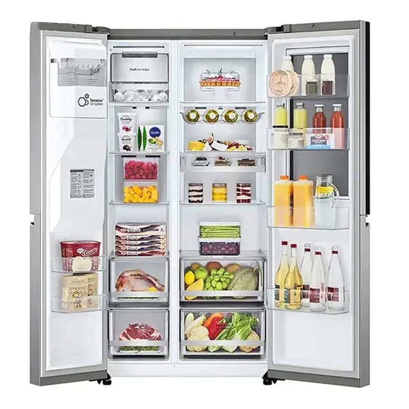 یخچال فریزر ساید بای ساید 30 فوت ال جی مدل GC-X267CSHWجدید