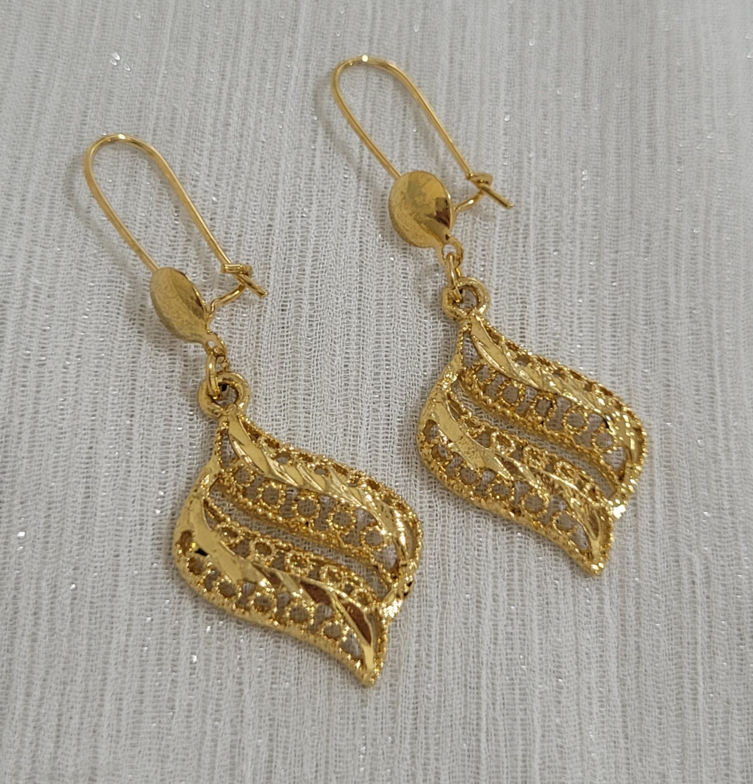 گوشواره طلاروس کد 26337