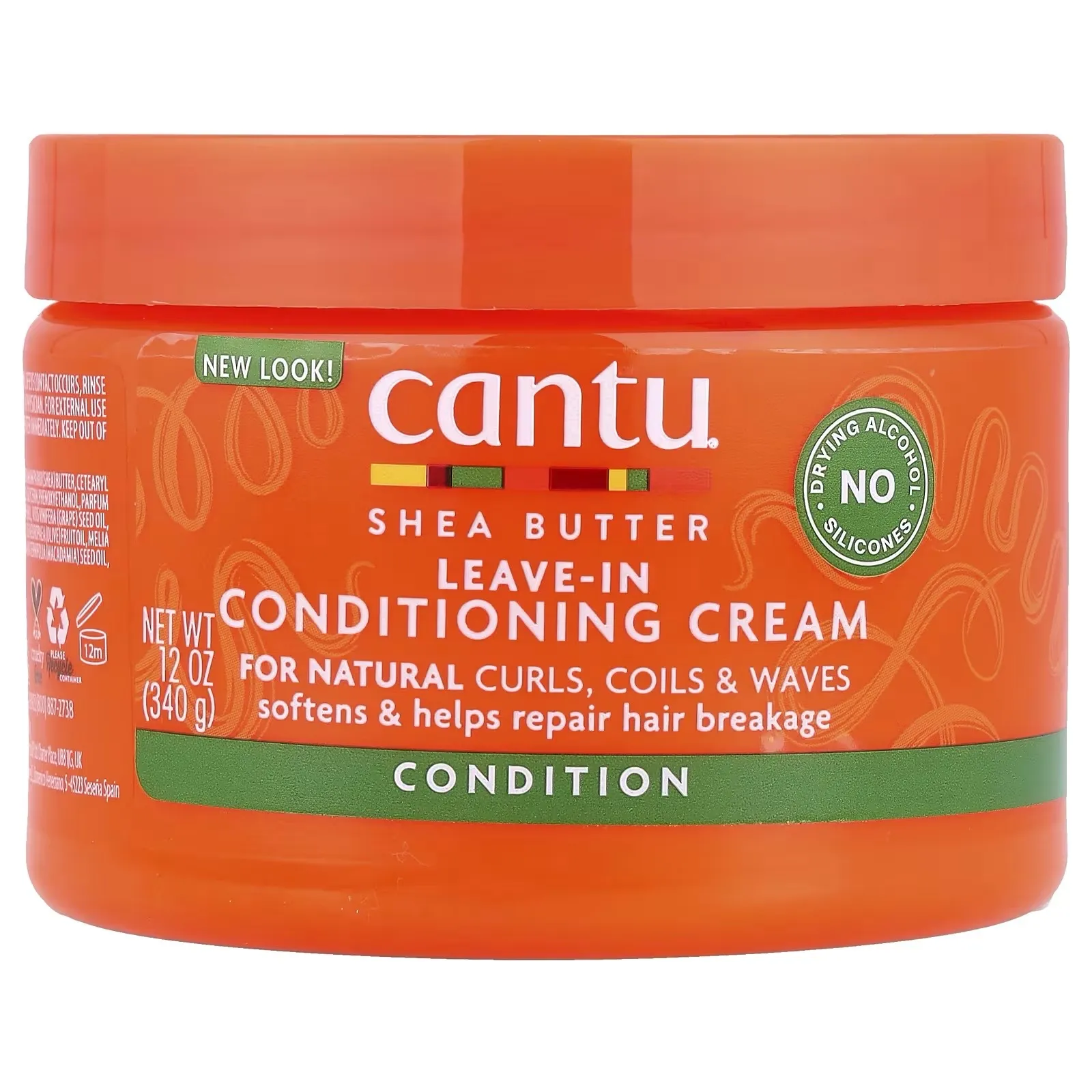 کرم حالتدهنده موی کنتو مدل Condition کاسهای Cantu Conditioning Cream