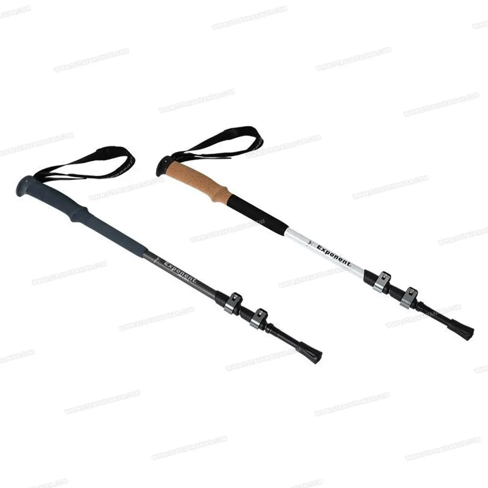 باتوم (عصا) کوهنوردی اکسپوننت کیلیپسی مهره دار تک عدد مدل ABD-8512