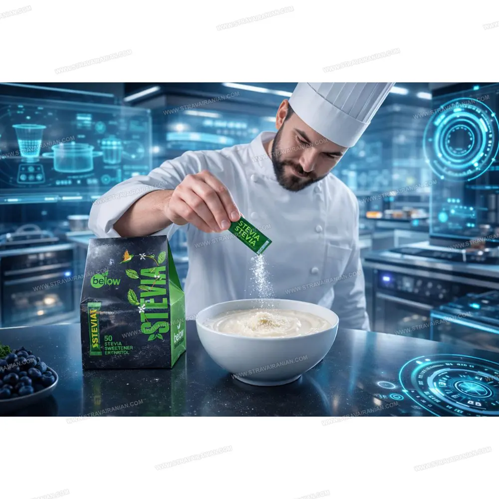 پودر شیرین کننده رژیمی 50 ساشه ای استویا