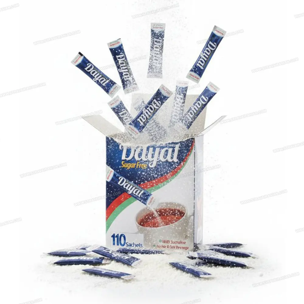 پودر شیرین کننده رژیمی استویا 110 ساشه ای دایات