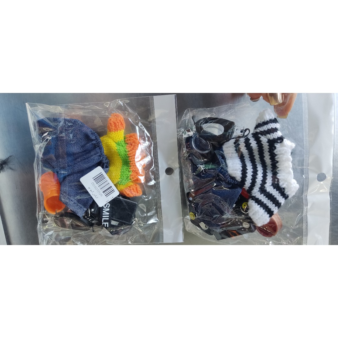 اکسسوری عروسک لبوبو (لباس، عینک،کفش،دوربین،کلاه و...