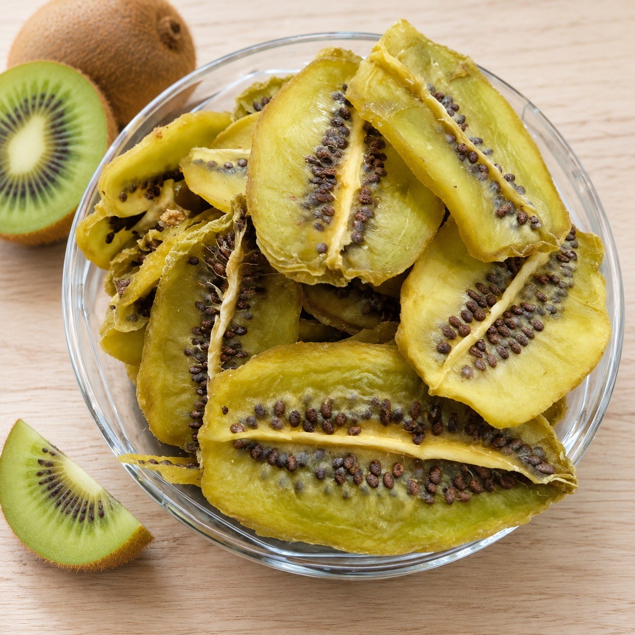 چیپس کیوی خشک 100 گرمی