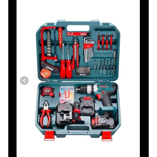 کیت دریل شارژی 20 ولت 53 پارچه رونیکس مدل RS-8620جدید