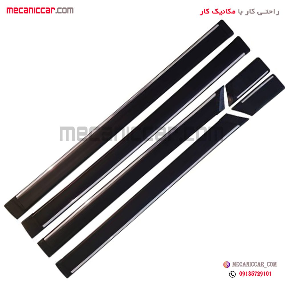 زه اطراف درب کامل پژو پارس و 405 SLX (تو خالی)