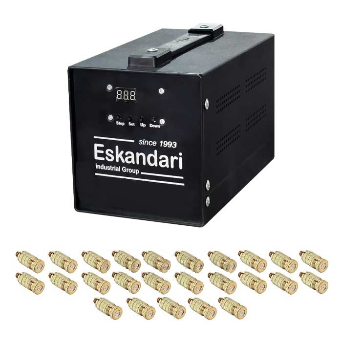 رطوبت ساز نازلی اقتصادی 25 نازل - خرید از تولید کننده (پس کرایه)جدید