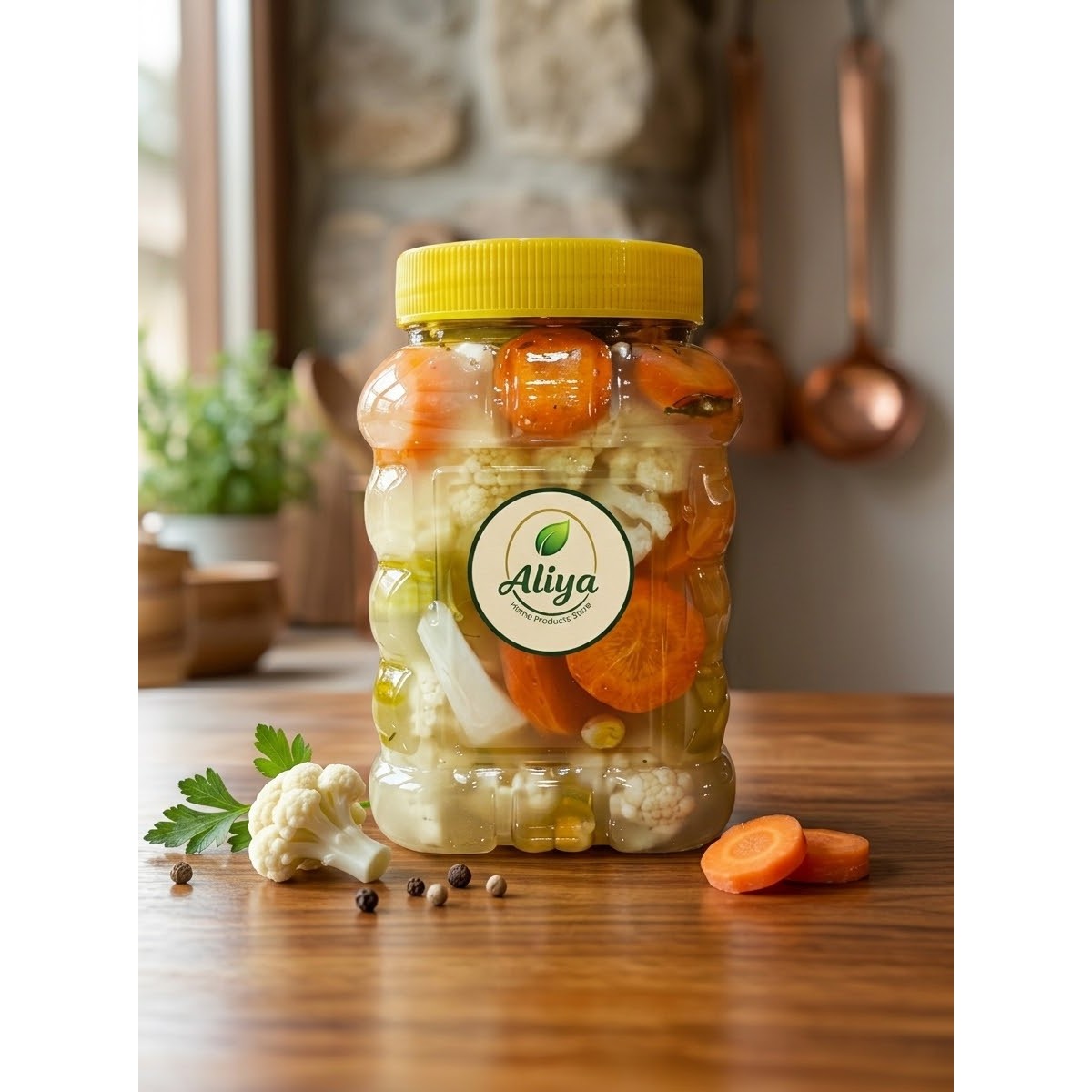 شور گل کلم خانگی 1400گرمی