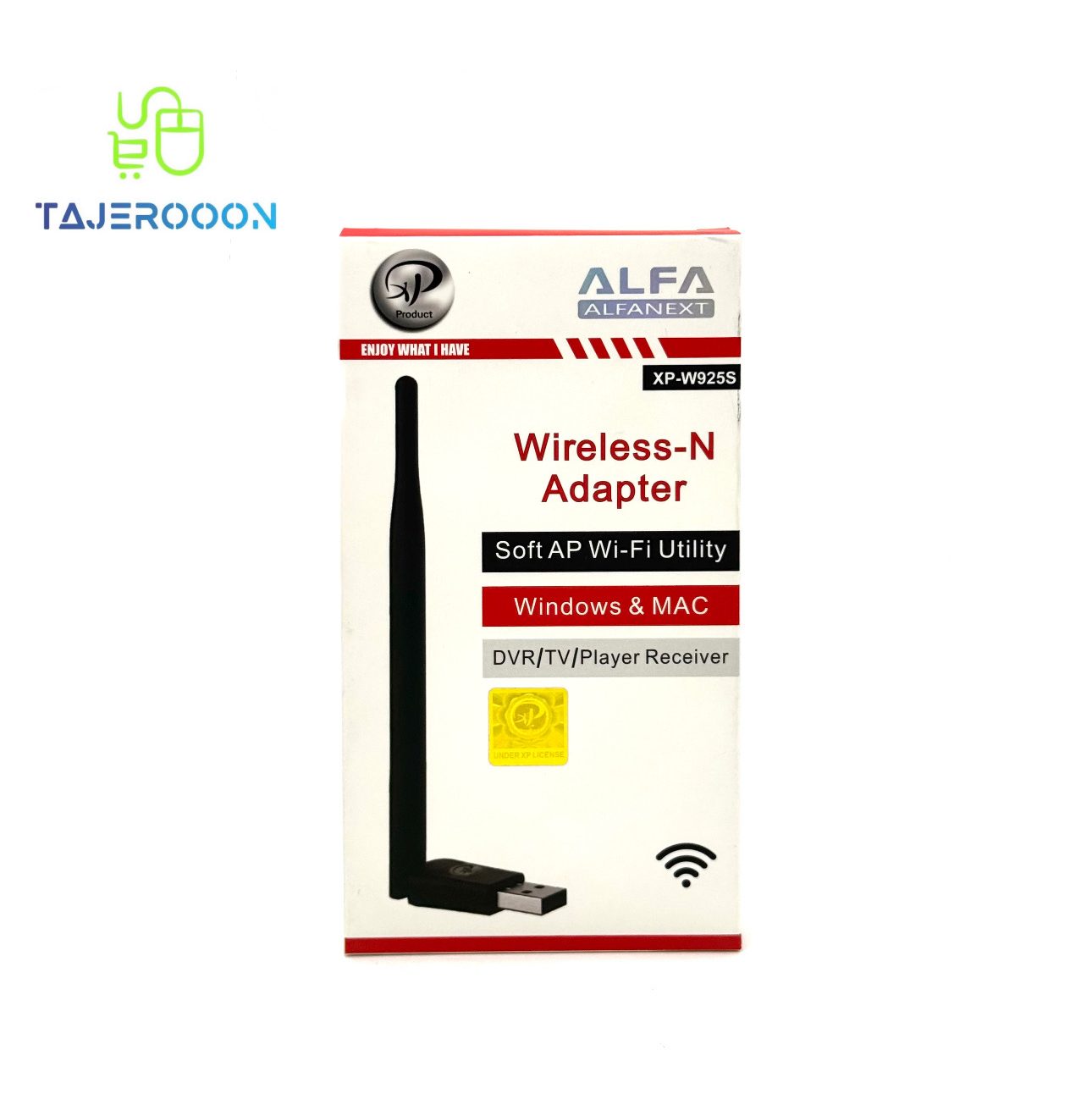 دانگل USB Wi-Fi آلفا W925S آنتن دار 150Mbps