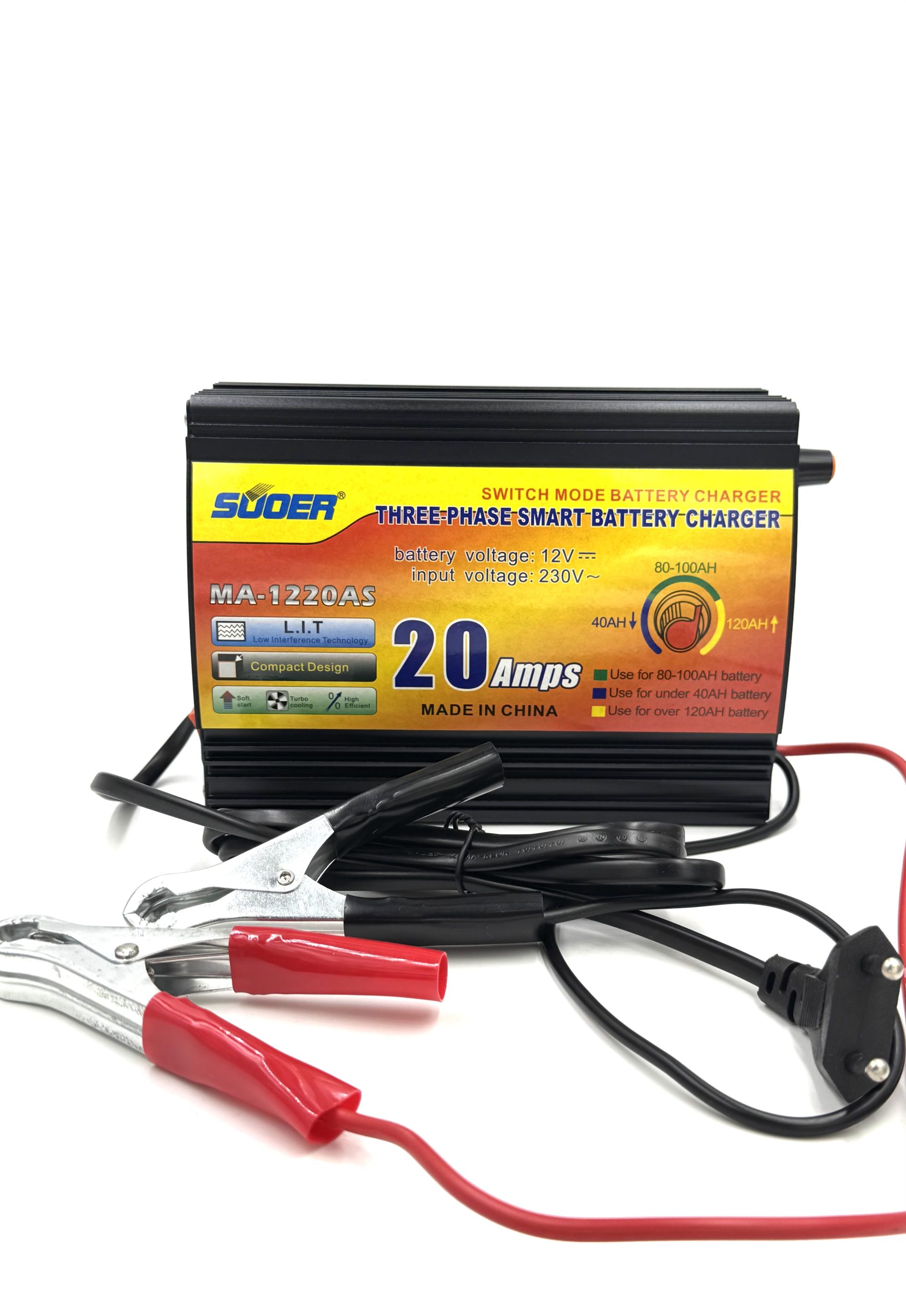 شارژر باتری اتومات 20 آمپر سوئر MA-1220AS اصلی