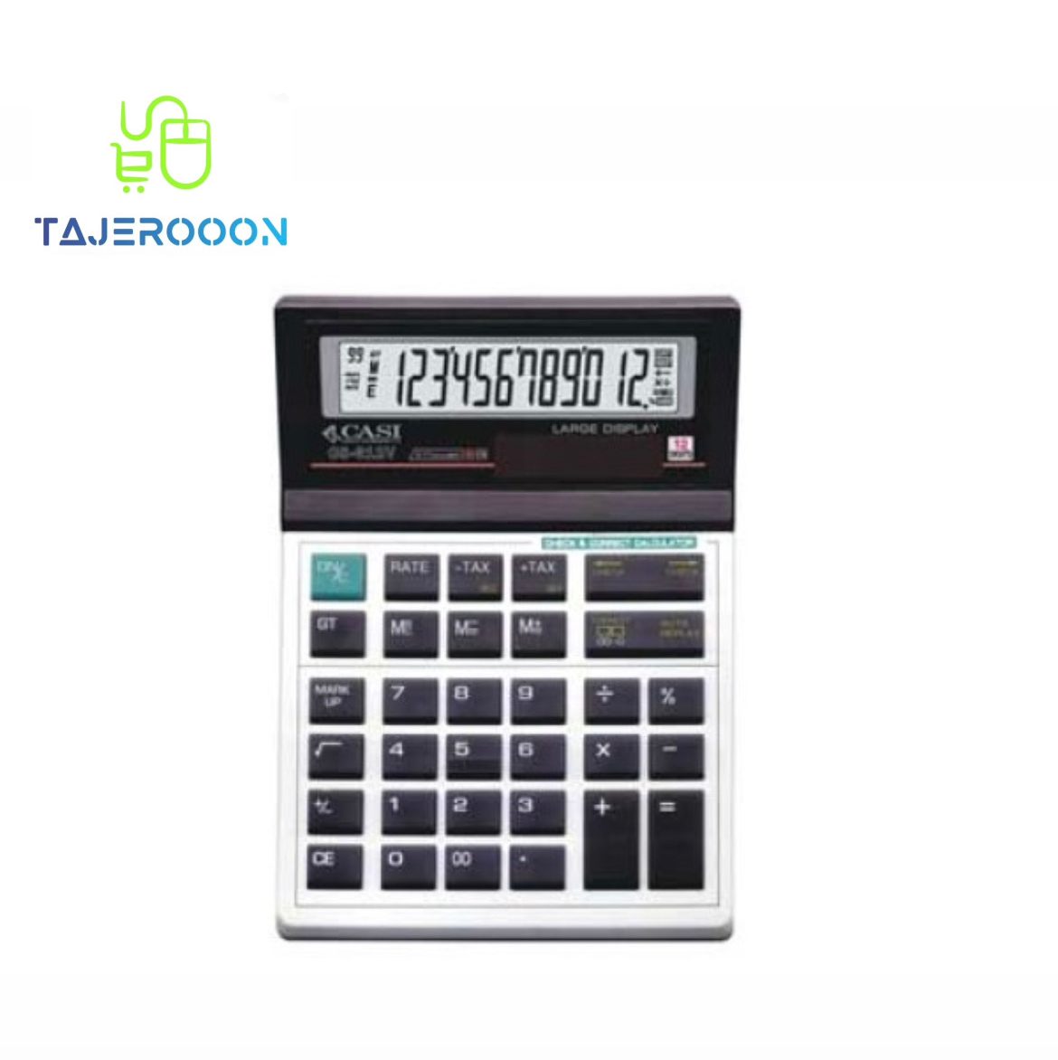 ماشین حساب کاسی مدل CS-612V