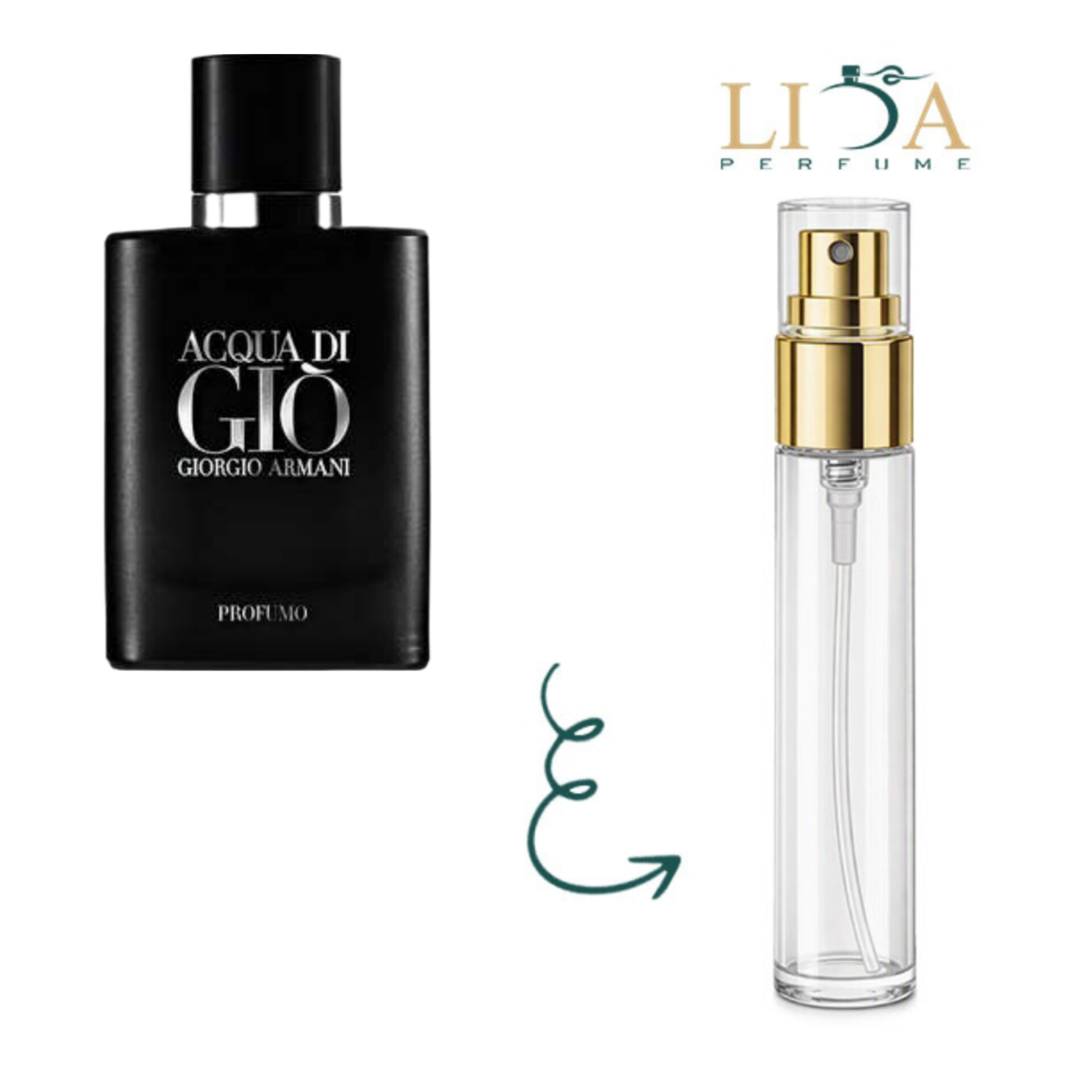 عطر گرمی آکوا دی جیو بلک