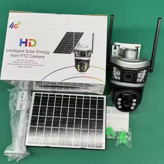 دوربین مداربسته سولار اسپید دام (خورشیدی) سیمکارتی| YM09 Solar Low Power