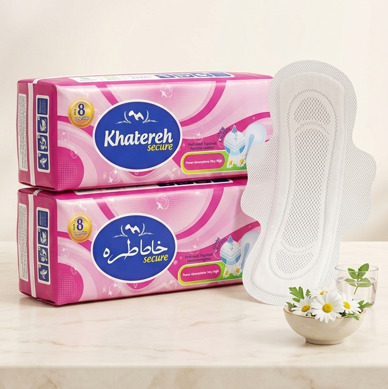 نوار بهداشتی بالدار مشبک 32 عددیجدید