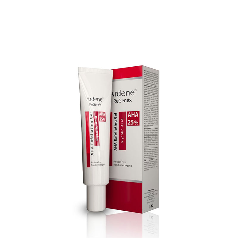 ژل لایه بردار آردن مدل Regenex AHA 25% | حجم 45 میلی لیتر