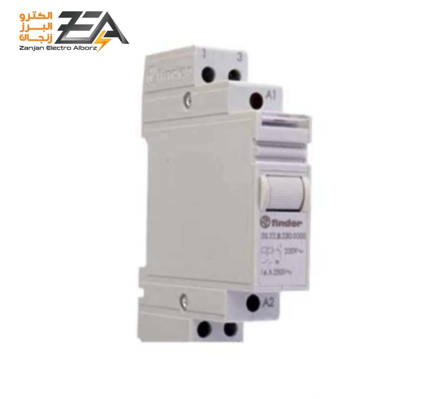 رله ضربه ای یک کنتاکت باز 220VAC 16A فیندر20.21.8.230.0000