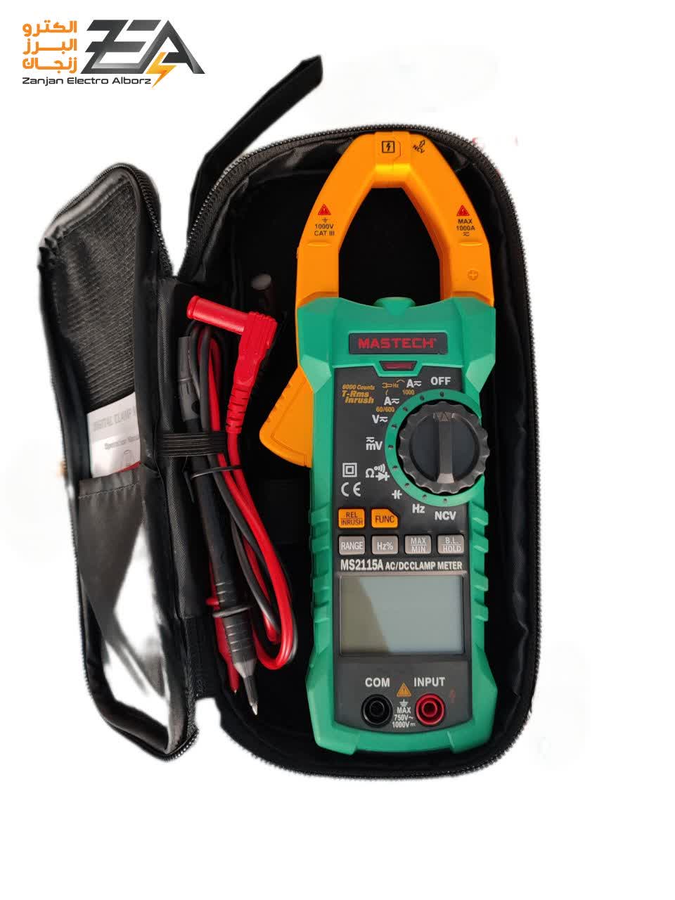 کلمپ آمپر متر MS2115A برند MASTECH