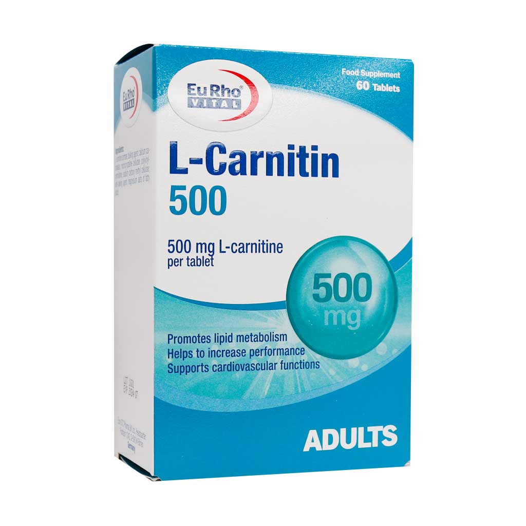 ال کارنیتین 500 میلی گرم یوروویتال