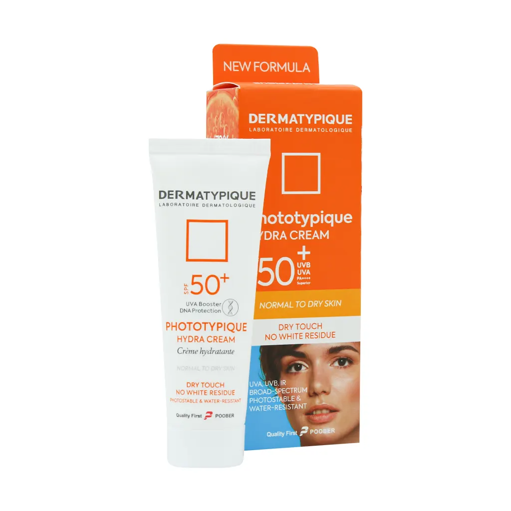 کرم ضد آفتاب پوست خشک +SPF50 درماتیپیک