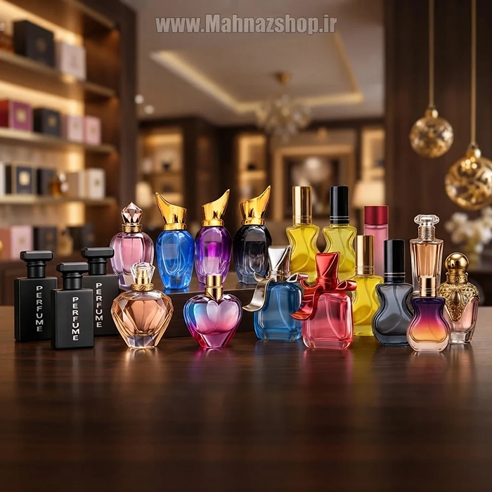 خرید شیشه عطر خالی فانتزی و جیبی (13 کد متنوع 5 تا 38 گرم) | مهناز شاپ