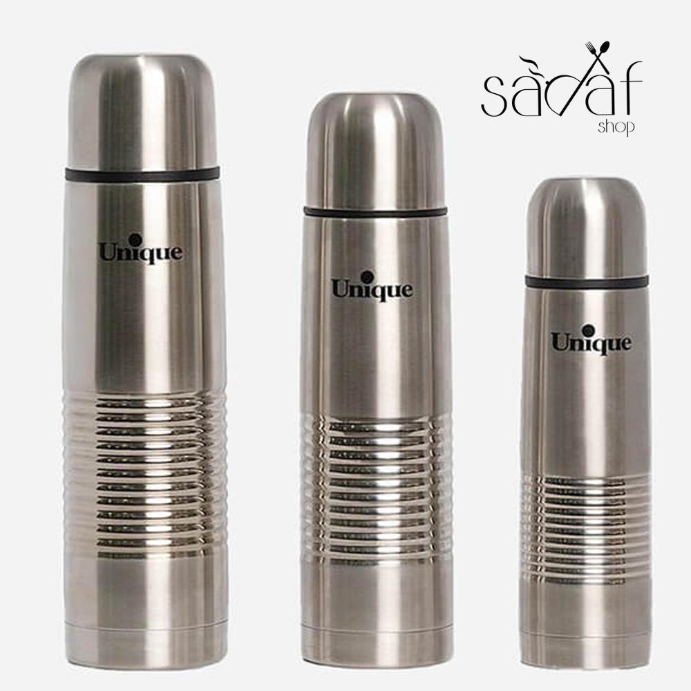 فلاسک قلمی استیل 1 لیتر یونیک اصل (یک عددی)