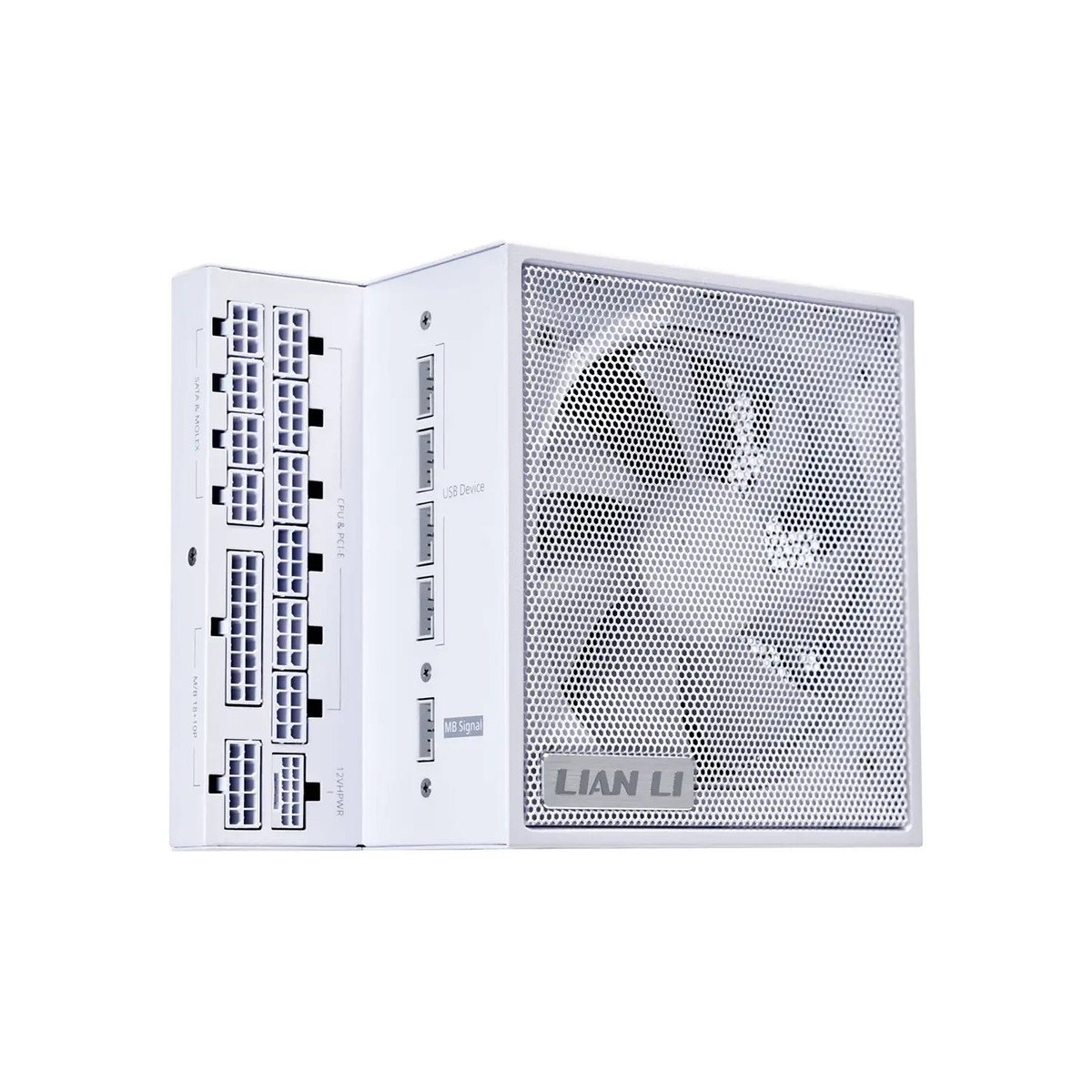 منبع تغذیه کامپیوتر 1000 وات وات لیان لی مدل EDGE GOLD 1000 UK White Full Modular