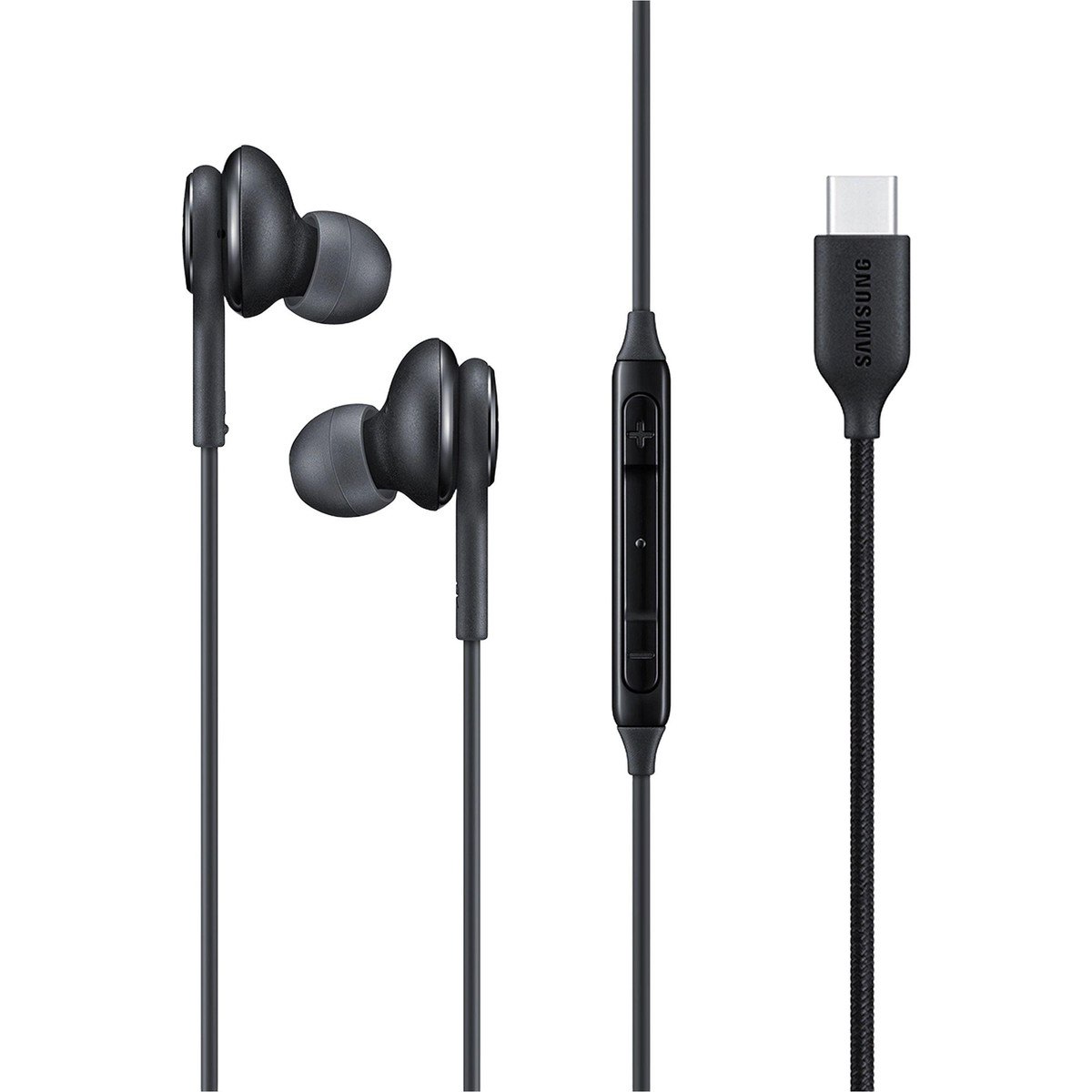 هندزفری سامسونگ مدل EO-IC100BBEGUS بدون قابلیت نویز کنسلینگ، اتصال از طریق USB Type-C، دارای میکروفونجدید