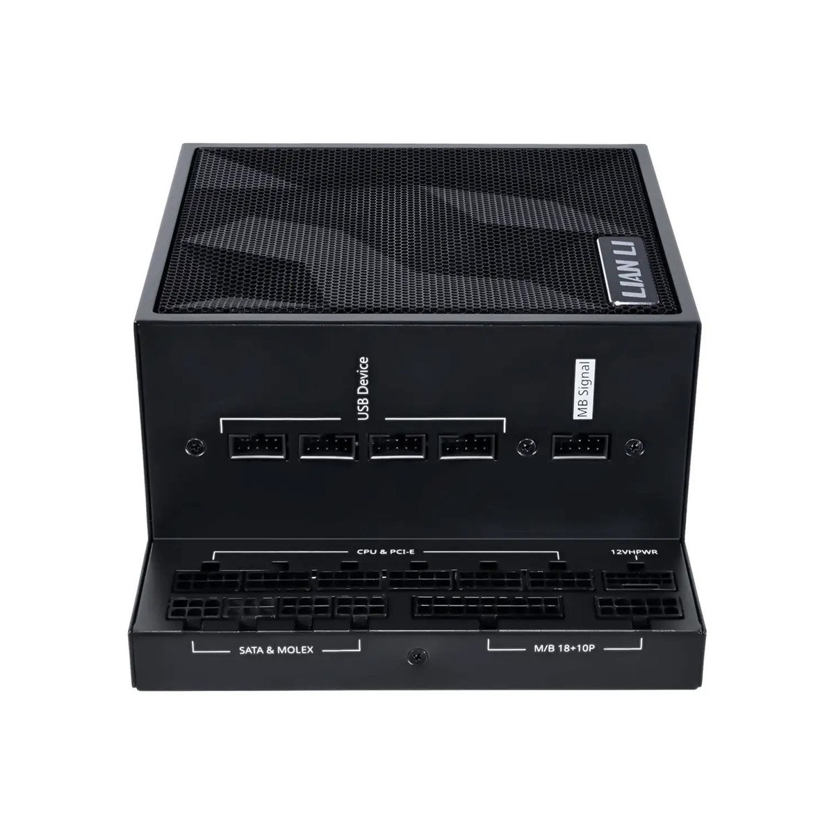 منبع تغذیه کامپیوتر 1200 وات وات لیان لی مدل EDGE GOLD 1200 UK Black Full Modular