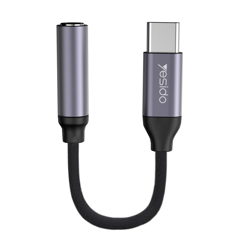 مبدل USB-C به جک 3.5 میلی متری یسیدو مدل YAU-19جدید