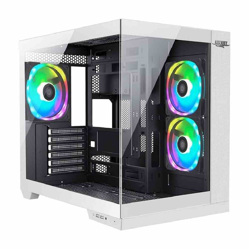 کیس کامپیوتر گیمینگ اوست مدل GT-AQ12-MBW