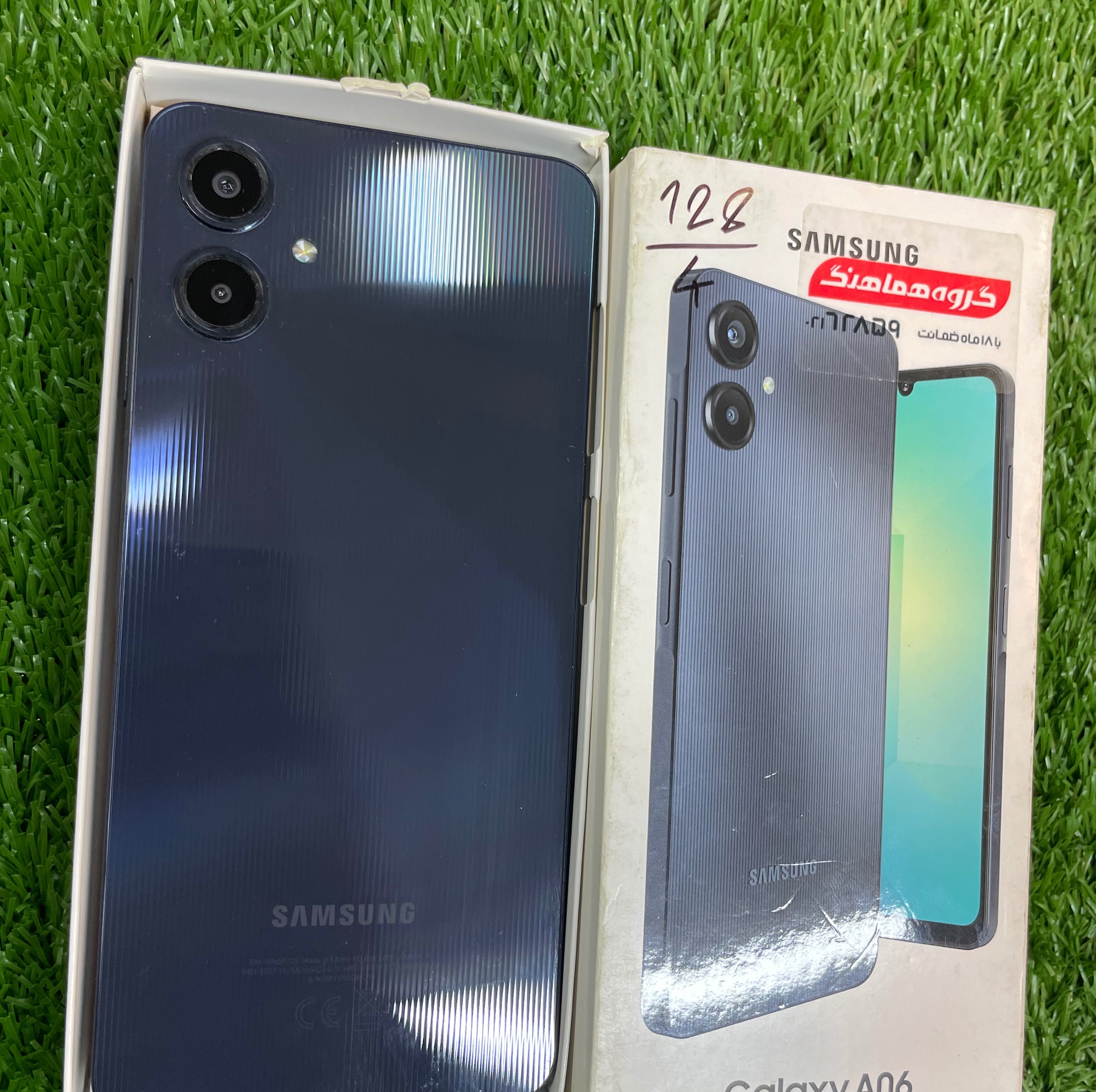 سامسونگ A06 /128G/ram 4جدید
