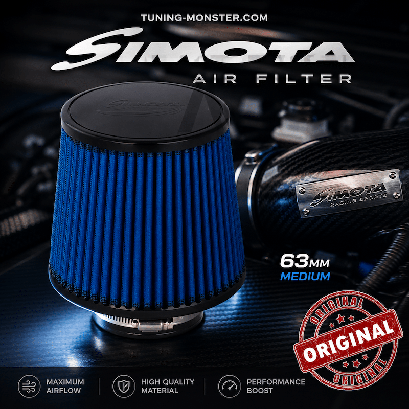 فیلتر هوا سیموتا اورجینال متوسط 63MM ( پس کرایه )
