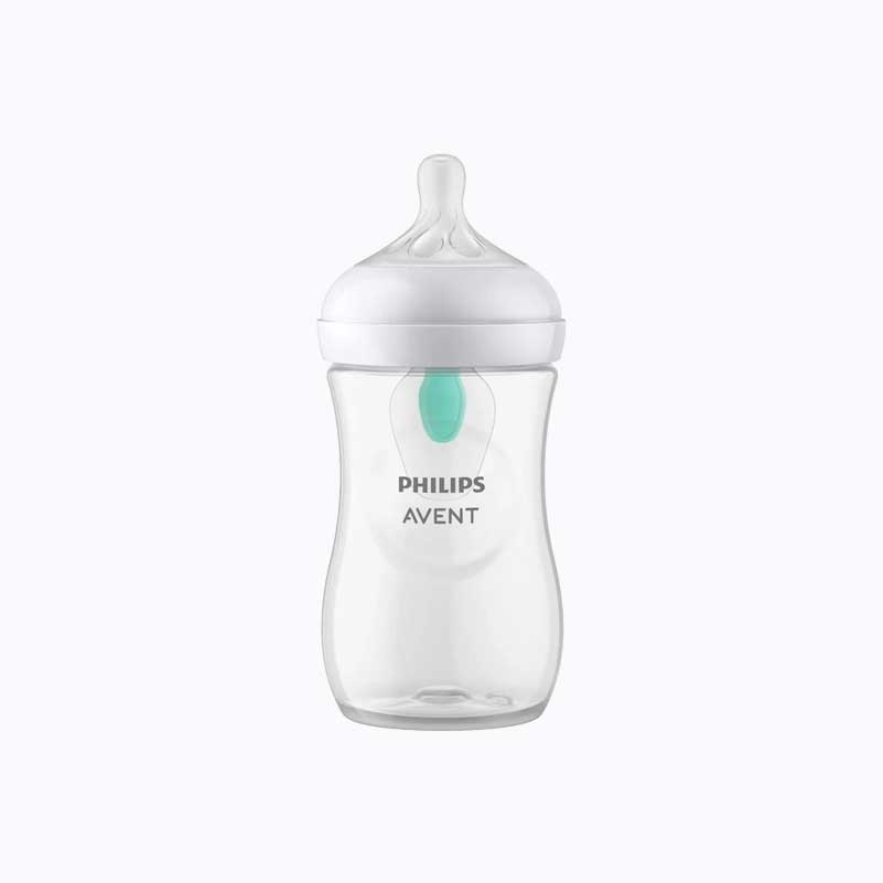 شیشه شیر اونت مدل سوپاپ دار ظرفیت 260 میل