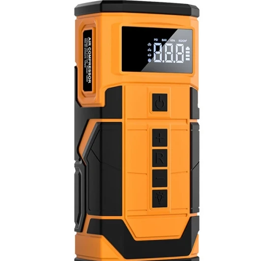 پمپ باد شارژی و جامپ استارتر خودرو سویتو مدل ST-9630 Pro پاوربانک و کمپرسور هواجدید