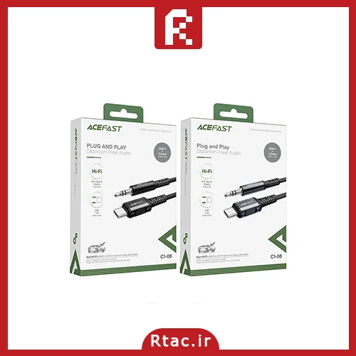 کابل تبدیل AUX به USB-C ایس فست(AceFast) مدل C1-08جدید