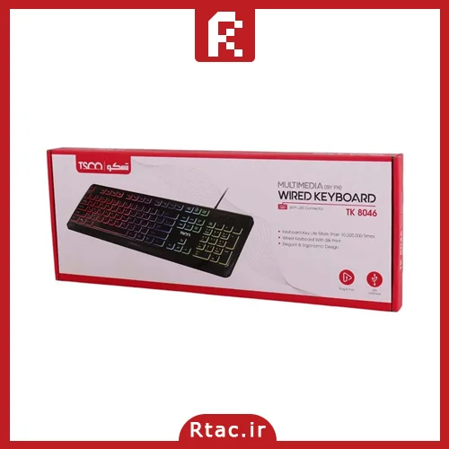 کیبورد تسکو (Tsco) مدل TK8046جدید