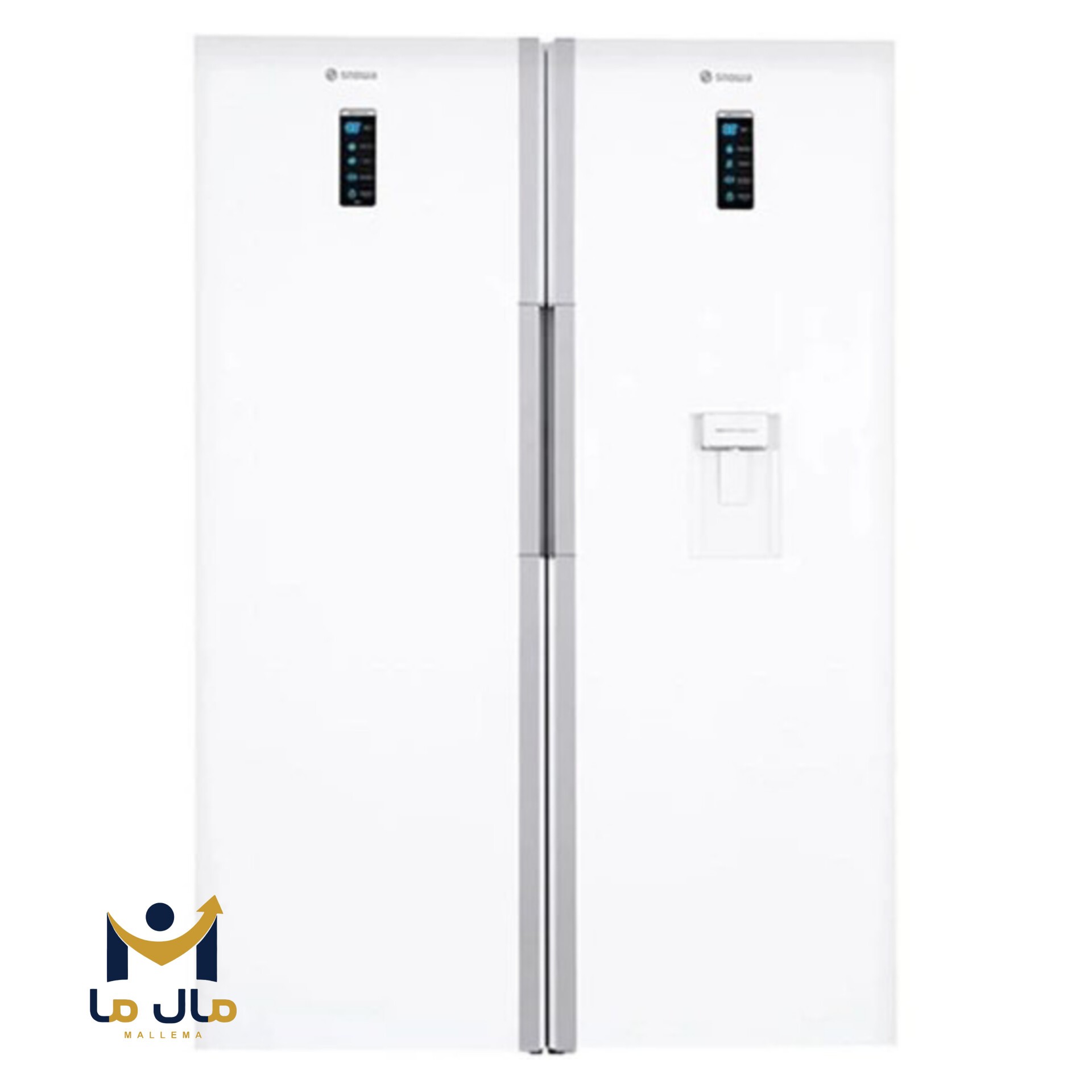 یخچال فریزر دوقلو اسنوا مدل SRD-SFD-M211SS ظرفیت 38 فوتجدید