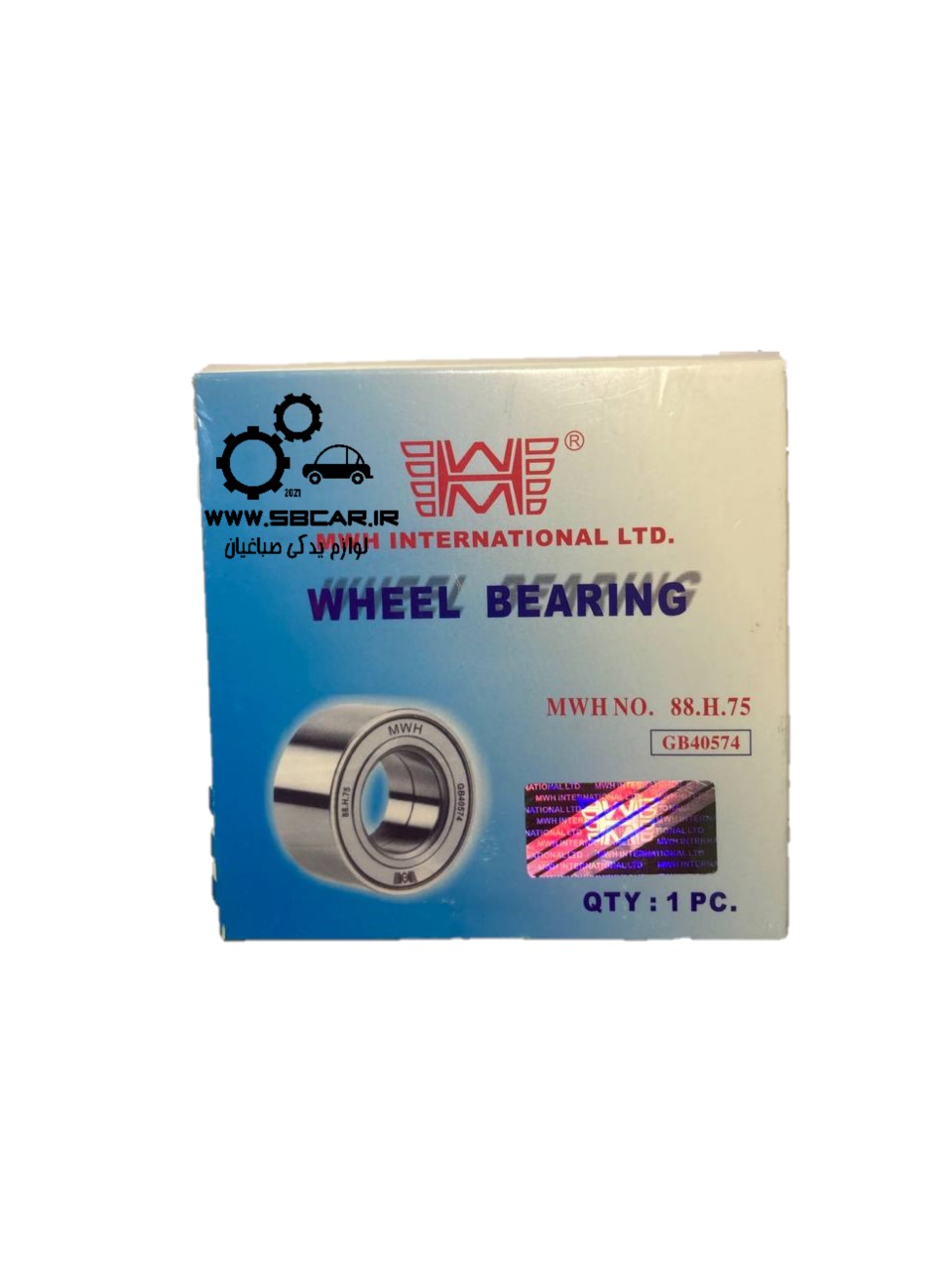 بلبرینگ چرخ جلو 405 سمند دنا 206 ( تیپ 5) mwh اصلیجدید